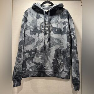 Title: SunLife Organics "Be Here Now" Lotus Tie-Dye Hoodie - Medium - EUC